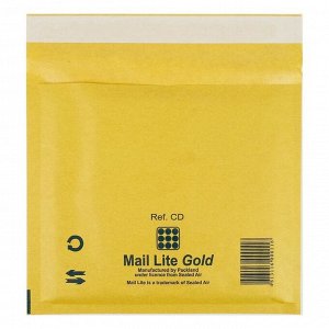 Крафт-конверт с воздушно-пузырьковой плёнкой Mail Lite, 18х16 см