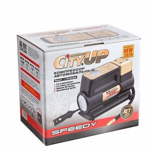 CityUP Компрессор автомобильный City-UP Speedy АС-591, 180 Вт, 10 атм, 35 л/мин