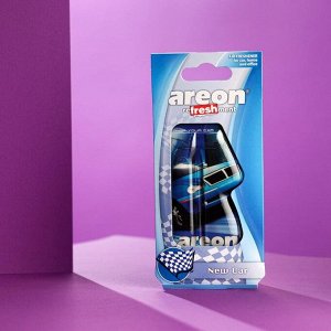 Ароматизатор на зеркало Areon Refreshment гелевый, новая машина 704-025-909