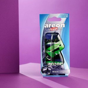 Ароматизатор подвесной Areon Refreshment гелевый, черный кристалл 704-025-902