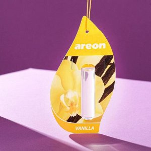 Ароматизатор на зеркало Areon Liquid жидкий ваниль, 5 мл 704-LR-06