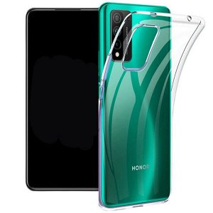 Силиконовый прозрачный чехол на телефон HONOR и Xiaomi Redmi и Huawei