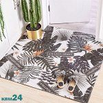 Коврик придверный мягкий кпм24 80х120 см
