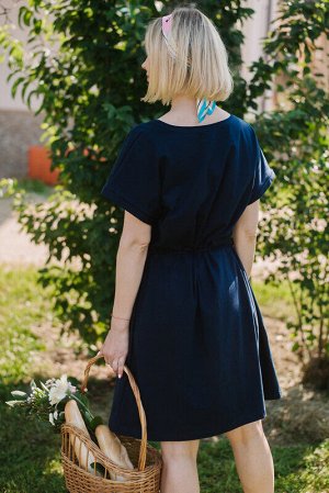 Платье Темно-синий
