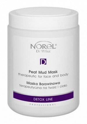 Очищающая грязевая маска DETOX с торфом для лица и тела /Therapeutic peat mud mask