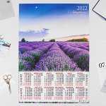 Календарь листовой А2 &quot;Природа 2022 - 10&quot;