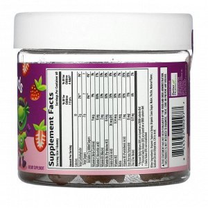 Vitamin Friends, веганские жевательные таблетки с железом, со вкусом клубники, 60 жевательных таблеток с пектином