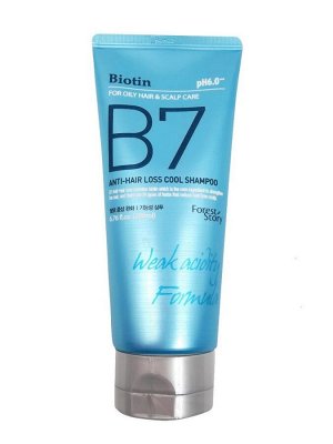 [Forest Story] B7 ОСВЕЖАЮЩИЙ Шампунь против выпадения волос с биотином B7 Anti-Hair Loss 200 мл