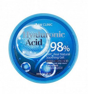 3W CLINIC Универсальный гель для тела с гиалуроновой кислотой Hyaluronic Acid Natural Gel,300гр