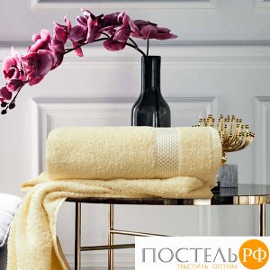 (1010) Полотенце Eleganta (Petek Crystal) 50х80 см Махра 390 г/м2, 1010 Молочный