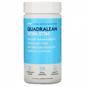 RSP Nutrition, QuadraLean Non-Stim, 150 Capsules