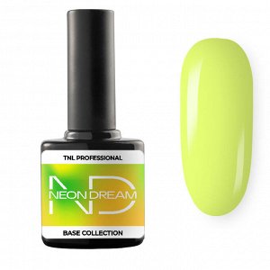 Цветная база лимонный крем Neon dream base TNL 10 мл