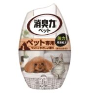 "ST" "Shoushuuriki" Жидкий дезодорант – ароматизатор для комнат против запаха домашних животных с ароматом фруктового сада 400 мл.