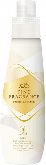 Антистатический кондиционер FaFa Fine Fragrance &quot;Ciel&quot; для белья с прохладным ароматом белых цветов 600 мл / 12