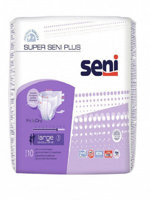 Подгузники д/взрослых Super Seni Plus Large 10 шт.