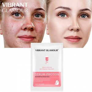 Vibrant glamour protein mask дегидрированная маска для лица с протеином