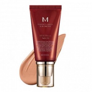 Missha BB-крем многофункциональный M Perfect Cover B.B Cream Светлый бежевый (№21), 50мл