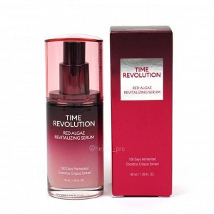 Missha Time Revolution Red Algae Revitalizing Serum Интенсивная лифтинговая сыворотка для лица, 40мл