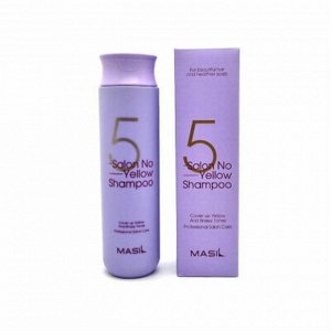 Masil 5 Salon No Yellow Shampoo Шампунь против желтизны волос 300мл