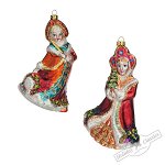 Девица - красавица, (стекло) 7,5х9х14,5 см
