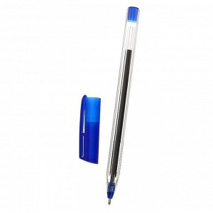 Ручка шариковая масляная Pensan "Triangle", чернила синие, узел 1,0 мм, линия письма 0,5 мм, трехгранная