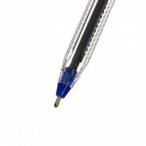 Ручка шариковая масляная Pensan "Triangle", чернила синие, узел 1,0 мм, линия письма 0,5 мм, трехгранная