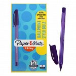 pyчкa шapикoвaя PAPER MATE InkJoy 100 Cap, тoлщинa письмa 1,0 мм, стеpжень фиoлетoвый