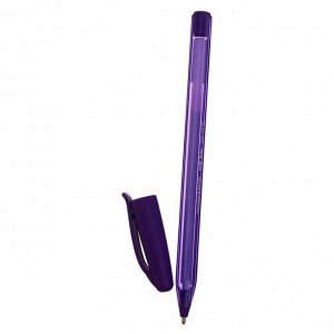 Ручка шариковая PAPER MATE InkJoy 100 Cap, толщина письма 1,0 мм, стержень фиолетовый