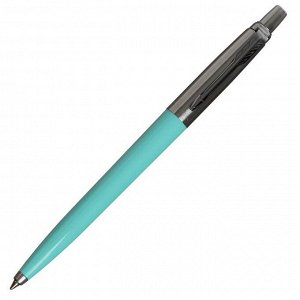 Ручка шариковая Parker Jotter Original K60 Mint 331C М, 1.0 мм, корпус из нержавеющей стали/пластик, синие чернила