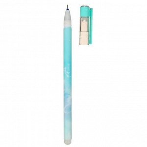 Ручка гелевая Calligrata 0.5 мм, со стираемыми чернилами, цвет чернил синий, МИКС (штрихкод на штуке)