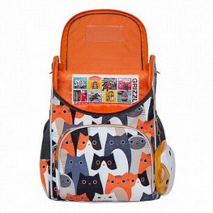 RAm-184-12 Рюкзак школьный с мешком