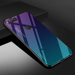 Чехол стекло с рисунком на телефон Samsung Galaxy
