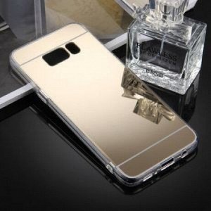 Чехол силикон зеркальный на телефон Samsung Galaxy