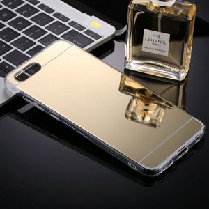 Чехол силикон зеркальный на телефон Huawei