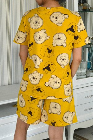 Пижама Ткань: Кулирка (100% хлопок)
Цвет: Горчичный
Год: 2021
Страна: Россия
