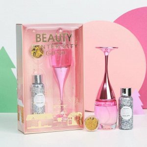 Beauty FOX Подарочный набор: парфюм и волшебные блёстки для лица и тела Winter city