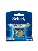 SCHICK кассета PROTECTOR 3 (4 шт)