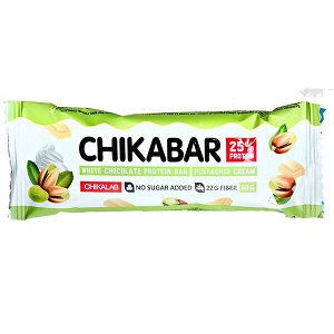 Батончик CHIKALAB глазированный CHIKABAR Pistachio Cream 60 г 1 уп.х 20 шт.