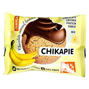 Печенье Chikapie глазированное Chocolate&Banana 60 г 1 уп.х 9 шт.