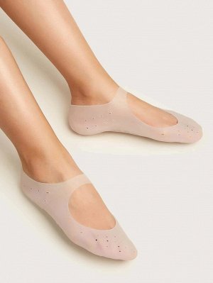 1 пара силиконовые увлажняющие носки