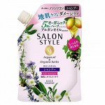 JP/ Kose Salon Style Shampoo (Rich Moisture) Refill Шампунь для волос увлажняющий, сменный блок, 360мл