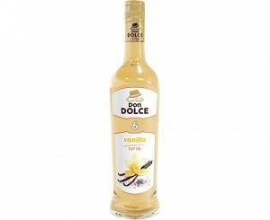 Сироп ваниль, Don Dolce 0.7л ст/б 1шт Россия, шт