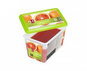Пюре красного апельсина без сахара 1кг, Capfruit, Франция, шт
