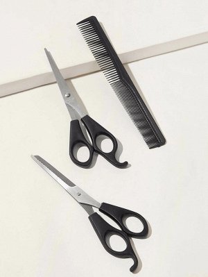 Расческа ножницы для волос 3шт