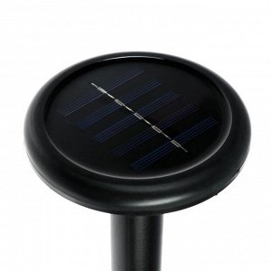 Отпугиватель кротов REXANT R30*2 black, ультразвук, (набор 2 шт) на солнечной батарее, 20 м