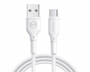 Кабель McDodo QC4.0 CA-7280 Type-C - USB белый, 1,2м