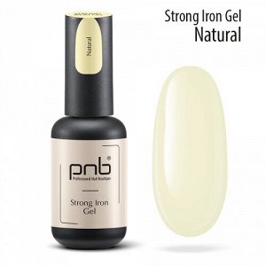 Конструирующий гель Strong Iron Gel Natural Pnb, 8 мл.