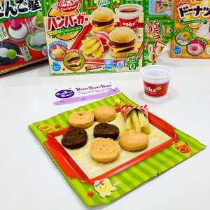Kracie Popin Cookin Hamburger 90g - Японские поделки. Бургеры