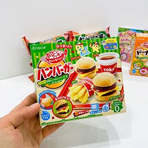 Kracie Popin Cookin Hamburger 90g - Японские поделки. Бургеры