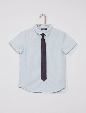 Рубашка Оксфорд и галстук